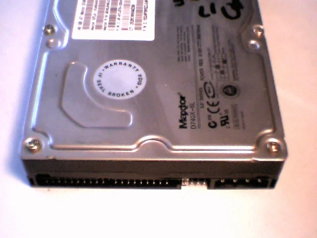 Hard Drive Disk HDD IDE Maxtor D740X-6L 40GB 253454-001 19K1568 - image 4