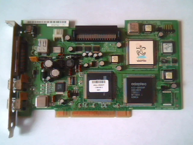 ADAPTEC AHA-8945CP 1394 Firewire and SCSI PCI CARD AIC-5800AP