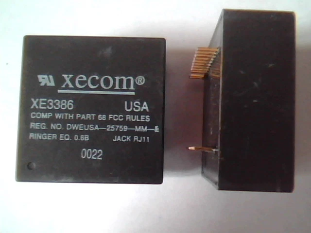 Xecom XE3386 Compact Data Modem on a chip