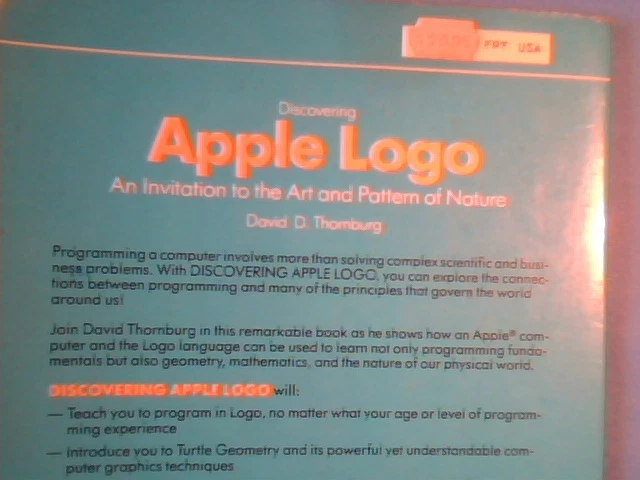 BOOK Discover Apple Logo An Invitation to the Art and Pattern of Nature 1983 - image 2