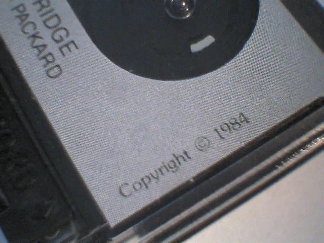 Vintage HP 1/4" Tape Cartridge Software 4953A Training Tape 04953-16001 1984 - image 4