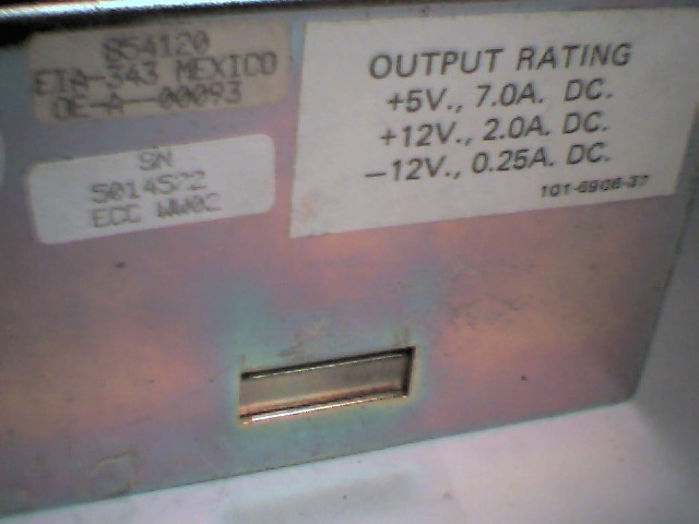 Vintage Zenith Heath ZDS Power Supply 1985 234-671 EIA-343 - image 9
