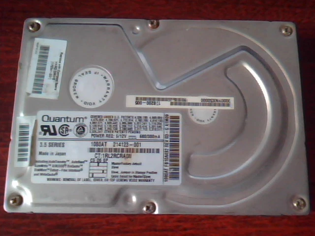 Hard Disk Drive IDE Quantum Fireball 1080AT FB10A011 03-G 214123-001 FB10A492