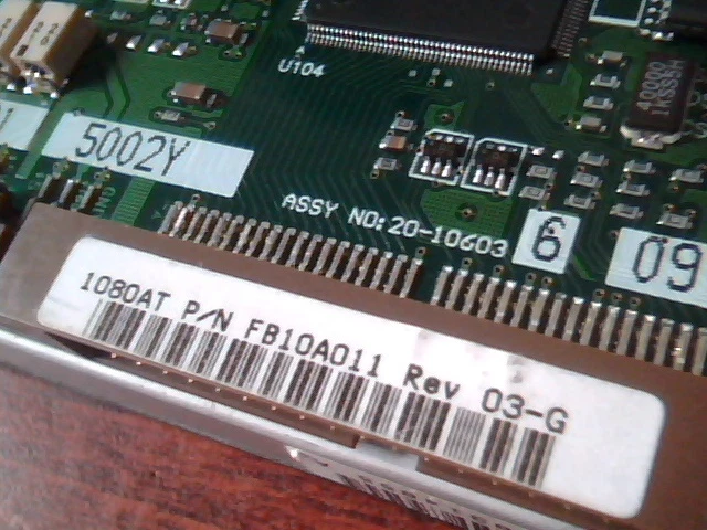 Hard Disk Drive IDE Quantum Fireball 1080AT FB10A011 03-G 214123-001 FB10A492 - image 3