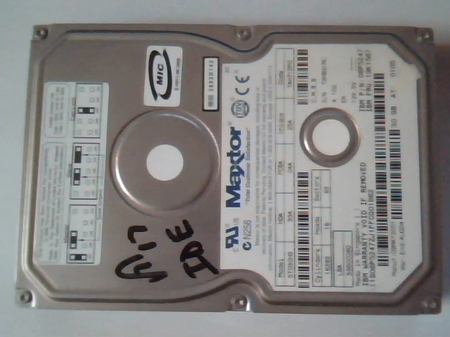 Hard Disk Drive IDE IBM Maxtor 5T030H3 33A 04A 06P5247 19K1567