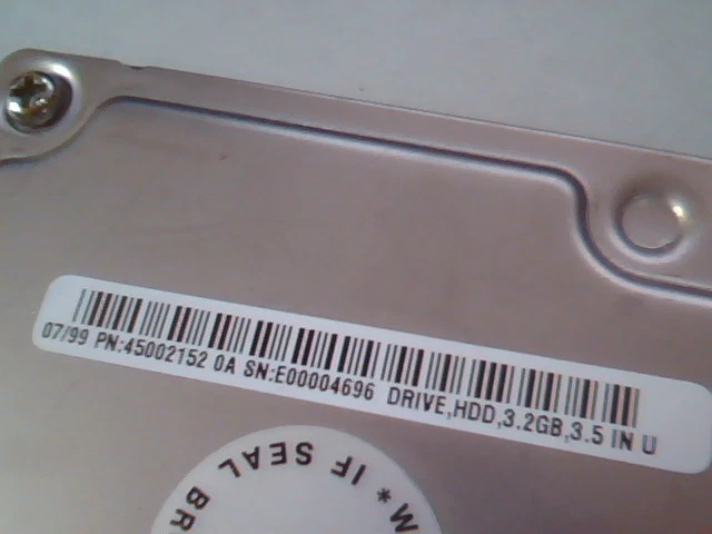 Hard Disk Drive IDE Quantum Fireball EX 45002152 EX32A012 3.2AT 01-C - image 3