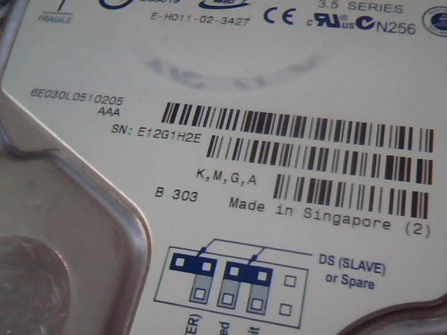 Hard Drive IDE Maxtor E-H011-02-3427 DiamondMax Plus 8 30GB 60058856 - image 3