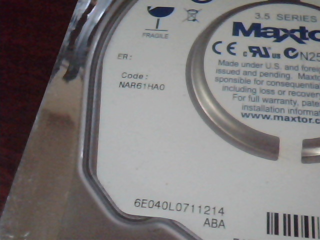 Hard Drive IDE Disk Maxtor E-H011-02-3427 DiamondMax Plus 8 40GB NAR61HA0 - image 4