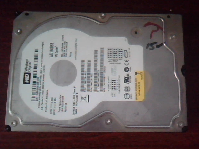 Hard Drive IDE Disk WD1600BB Caviar WD1600BB-22RDA0 HSCANT2CA 160GB 312581808