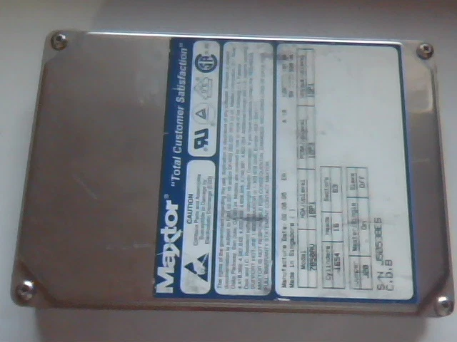 Hard Disk Drive IDE Disk Maxtor 7850AV 18P1 12P3 15P1 08/95
