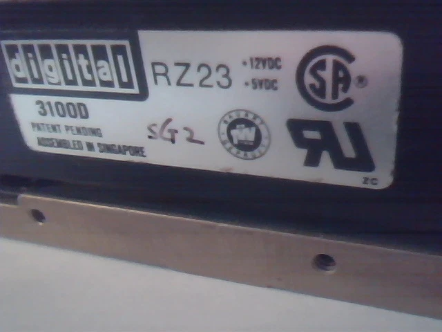 Hard Drive SCSI Digital DEC RZ23 30-29999-01 B02 3100D Conner - image 3