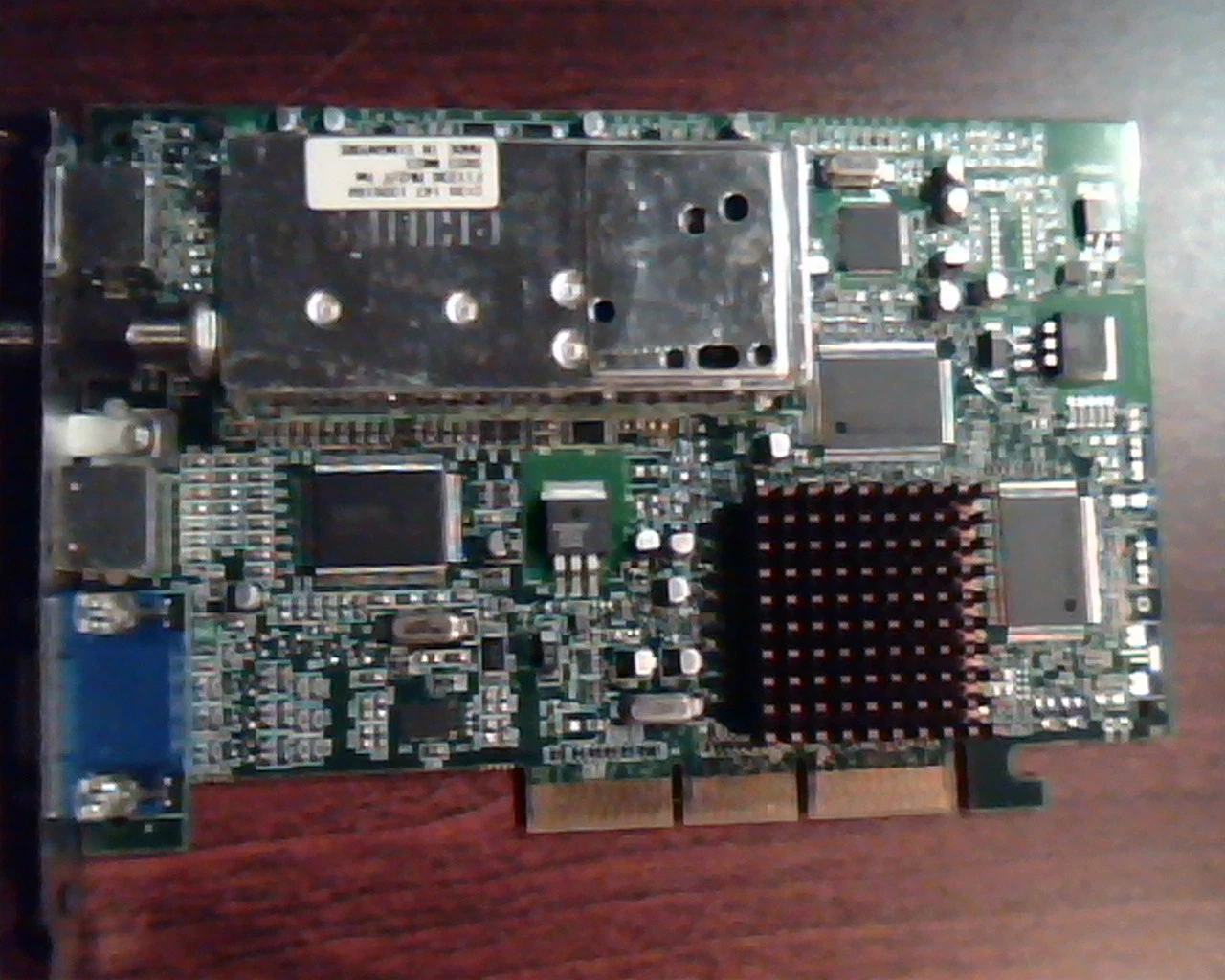 AGP card MGI G45+MVTA32DRN Matrox 7006-0201 Rev A VGA Video A/V