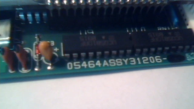 ROBERTSHAW Robert Shaw 903600-83 IEE 1 ROW 32 DIGITS Display 32105-02A Blue VFD - image 5