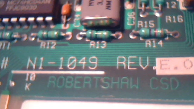ROBERTSHAW Robert Shaw DMS-350A -- Master Processor Card N1-1049 rev E.0 - image 2