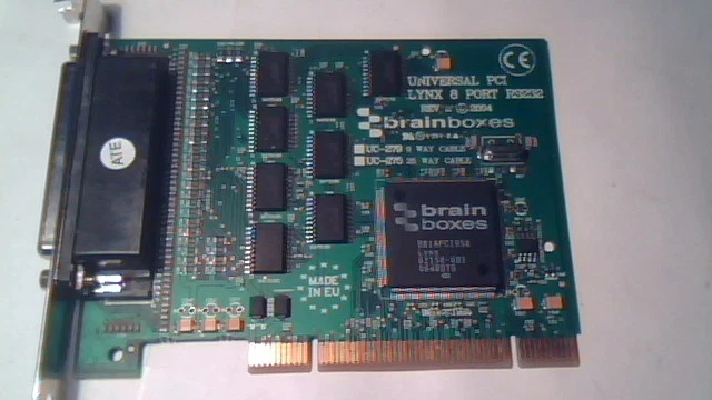 Universal PCI LYNX 8 port rs232 UC-279B by Brainboxes for 9-way cable and RoHs - image 2