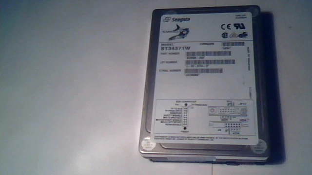 Hard Disk Drive Seagate Barracuda ST34371W 9C6006-056 4GB 68-pin 7200RPM
