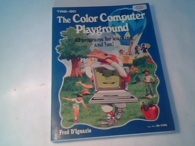Book TRS-80 The Color Computer Playground by D'Ignazio Radio Shack 26-3196
