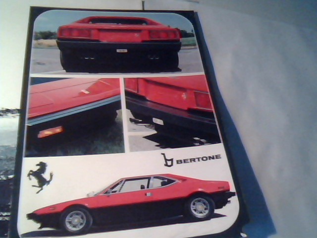 Sales Brochure Ferrari Bertone Gino 308gt4 - image 7