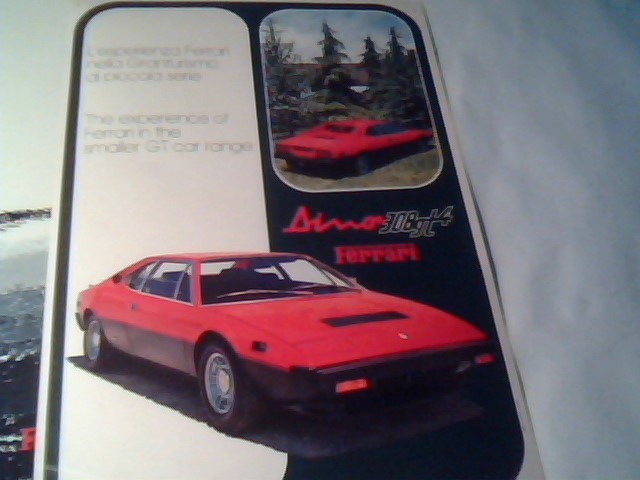 Sales Brochure Ferrari Bertone Gino 308gt4 - image 8