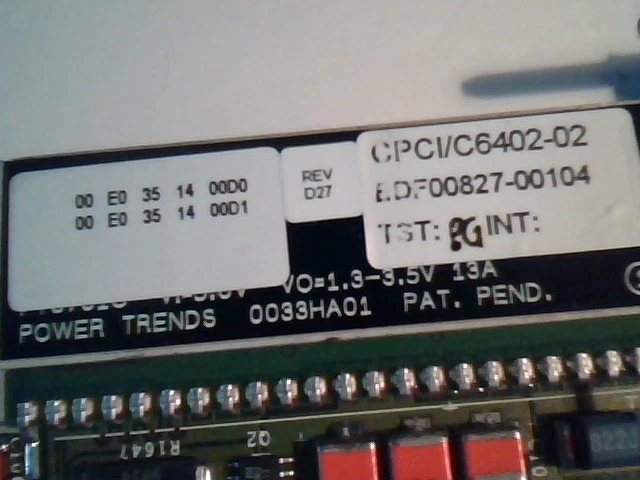 Blue Wave CPCI C6402-02 C6400 Comstruct DSP TMS320 - image 5