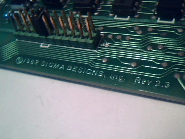 Sigma Designs American Mitac Memory and I/O Combo Card 8-bit ISA PC/XT vintage - image 4