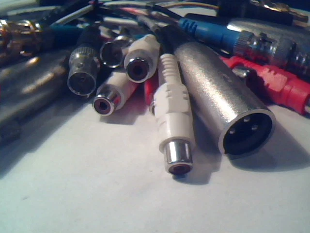 A/V Cable 59-pin "D" XLR BNC RCA SVHS -- 22 ports vintage BIG - image 4