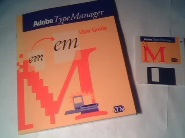 Adobe Type Manager for Macintosh V2.0 1990