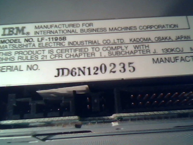 IBM 76H0481 CD-ROM PDCD-ROM PD/CDROM Drive IDE Optical 300/600 Intellistation - image 4