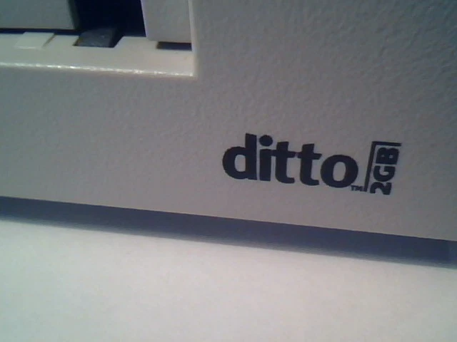 Sony StorStation Ditto 2GB Tape Drive External Parallel Printer Port IO2000-PX - image 4