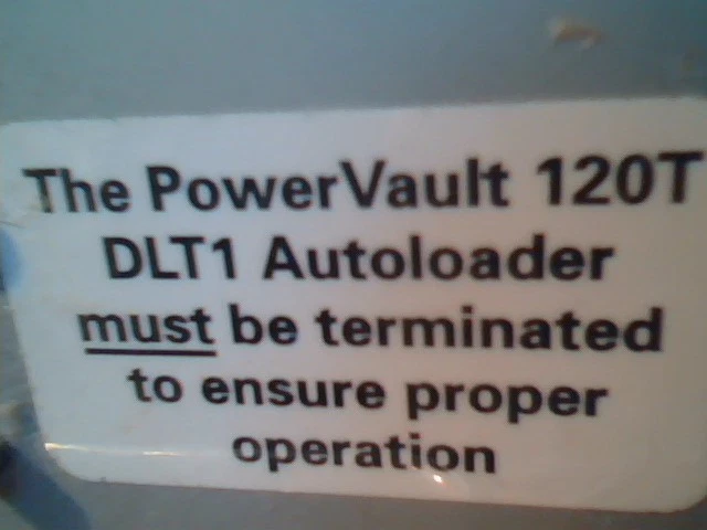 DELL PowerVault 120T 01F545 DLT1 Tape Drive 40-1271-01 AutoLoader - image 5