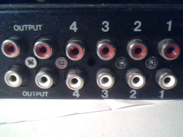 dae hung electronic Computer Orchestra Mixer E-2000 ReMix Korean 4 Channel Input - image 11