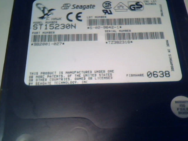 Hard Disk Drive Seagate Hawk ST15230N 9B2001-027 9B2001-026 4GB 50-pin 3.5" HH - image 10