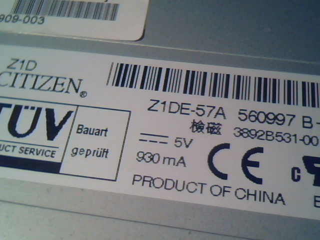 HP 372058-001 FLOPPY DISK DRIVE USB PORT FOR PROLIANT ML350 G4 233409-001 carbom - image 6