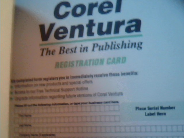 Corel Ventura 4.2 from 1993 on 3.5" floppy disks new sealed (upgrade?) - image 6