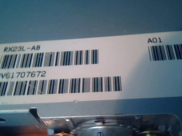 DEC RX23L-AB A01 3.5" 1.44MB Floppy Drive FDD WHITE faceplate YE Data 702D-6537D - image 3