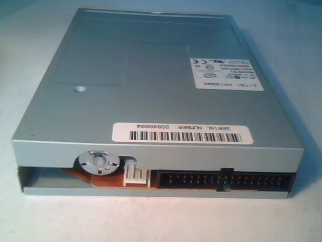 UNUSED SONY MPF920 3.5" 1.44 MB Floppy Drive FDD WHITE faceplate - image 2