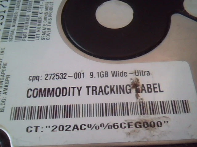 Hard Disk Drive Seagate ST19171W 9E0003-027 K-01-9724-5 - image 3