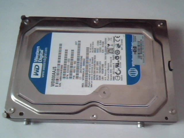 Hard Drive Disk SATA Western Digital WD800AAJS 493715-002 WD800AAJS-60M0A0