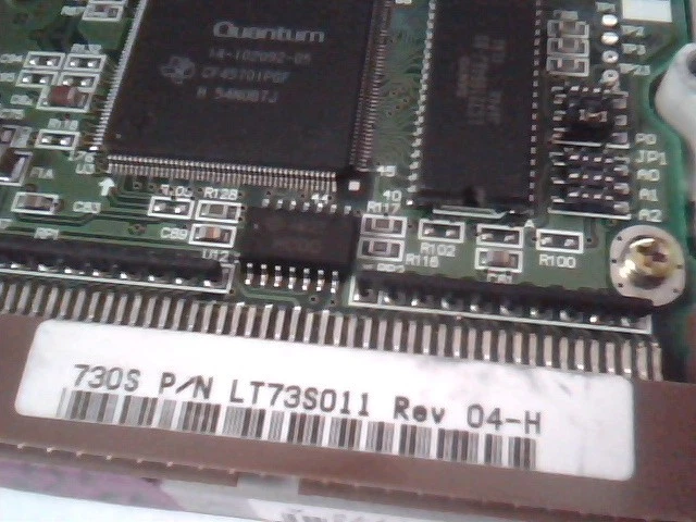 Hard Disk Drive Quantum Lightning ProDrive 730S LT73S011 04H - image 3