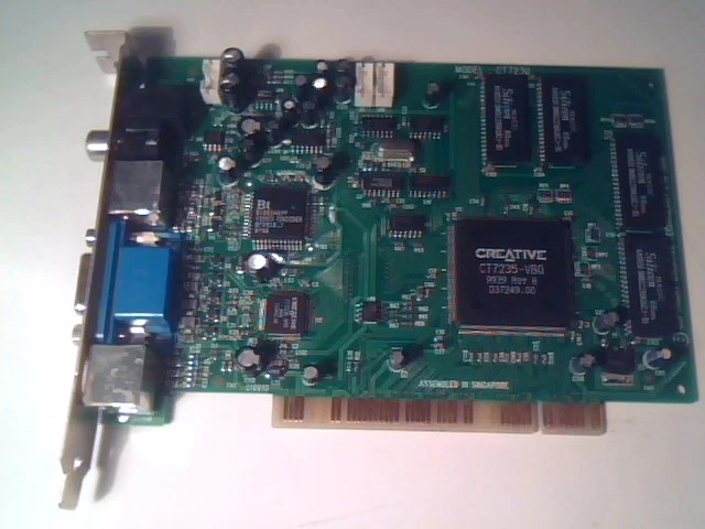 PCI DVD Video Decoder Board, Creative Encore DXR3, CT7230