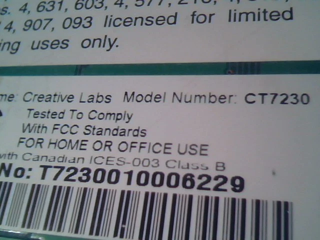 PCI DVD Video Decoder Board, Creative Encore DXR3, CT7230 - image 6