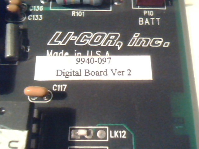 Li-Cor Model 4000 DNA Sequencer - Control Circuit Board 9940-097 Ver2 - image 4