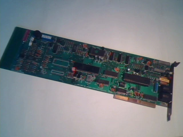 Sysdyne! Modem B2110-009 AQY9PUB2110 1984 110 BAUD vintage ISA Card
