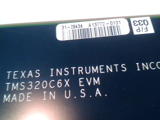TI TMS320C6x EVM PCI Card 3102043A A13772-0131 - image 4
