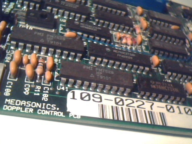 MEDASONICS Doppler Control 109-0227-010 Vintage 8-bit ISA Controller Card 1991 — image 4
