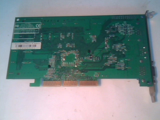 AGP Video Graphics Card WinFast GeForce2 MX MAX 64MB 64M LRI 2850 TV Out ARX - image 2