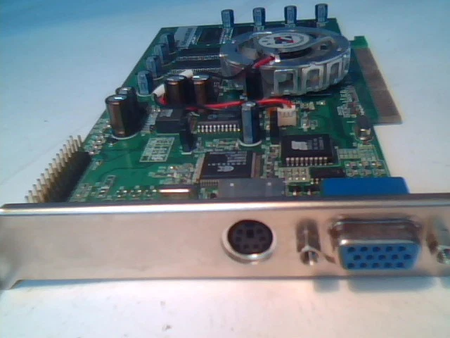 AGP Video Graphics Card WinFast GeForce2 MX MAX 64MB 64M LRI 2850 TV Out ARX - image 3