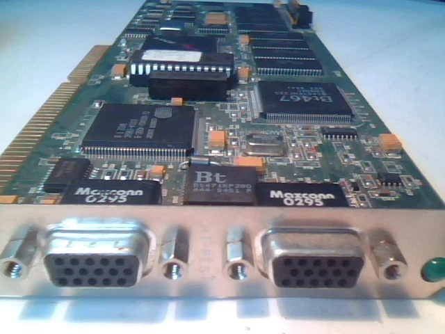 Cornerstone ImageAccel 1600/70 Super VGA ISA video graphics card 50MHz P1608C/11 - image 3