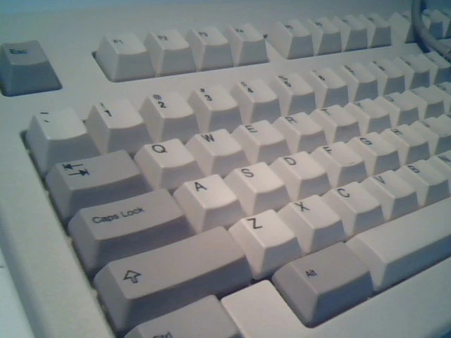IBM KEYBOARD MODEL A, FRU 06H5305 08H4601 PS/2 Heavy Tactile clean dome clicky - image 3