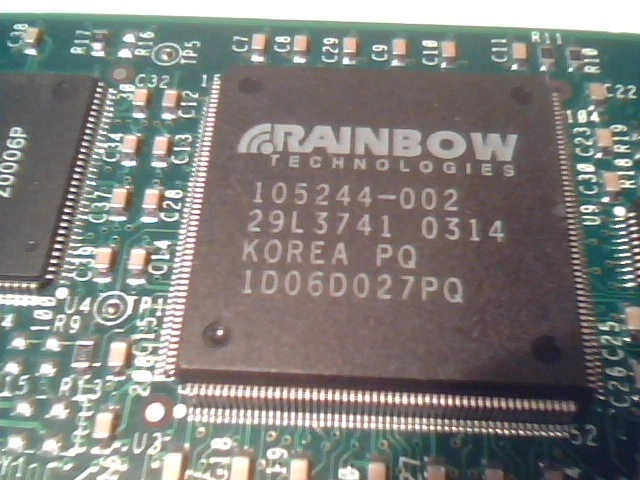Rainbow 107090-006 Serial CryptoSwift Cryptographic Accelerator Card 105244-002 — image 4